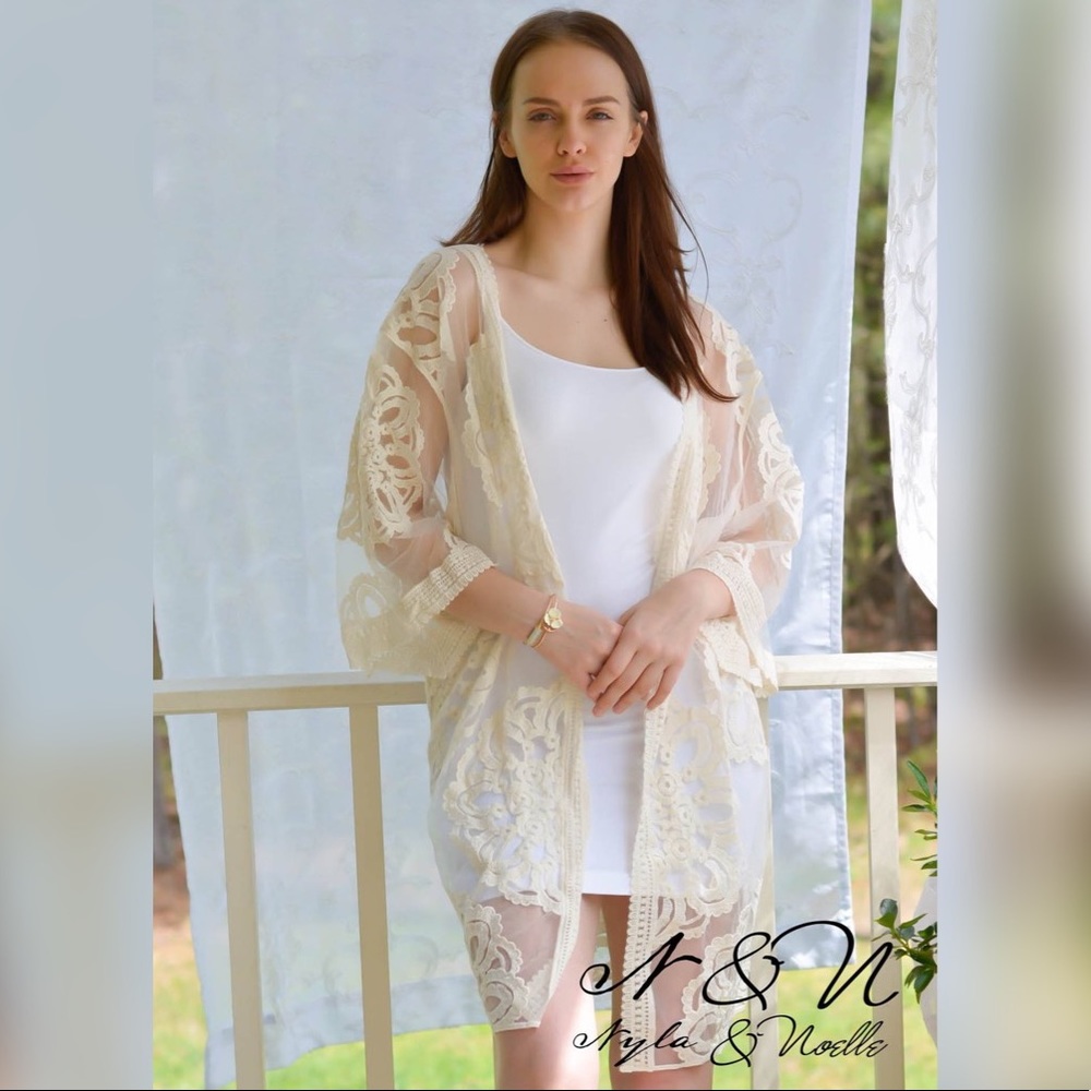 Balinese Embroidered Boho Wrap